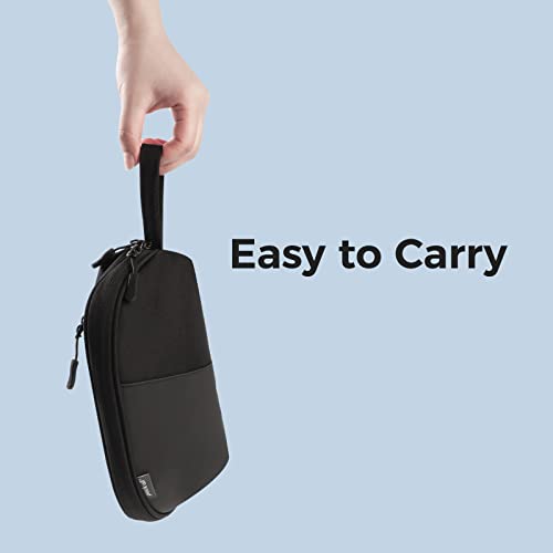 pack all Large Pencil Case with Zipper, Multi-Compartment Organizer Pouch for Pens & Makeup, Portable Stationery Bag for Office, School, Travel (Black) - Image 4