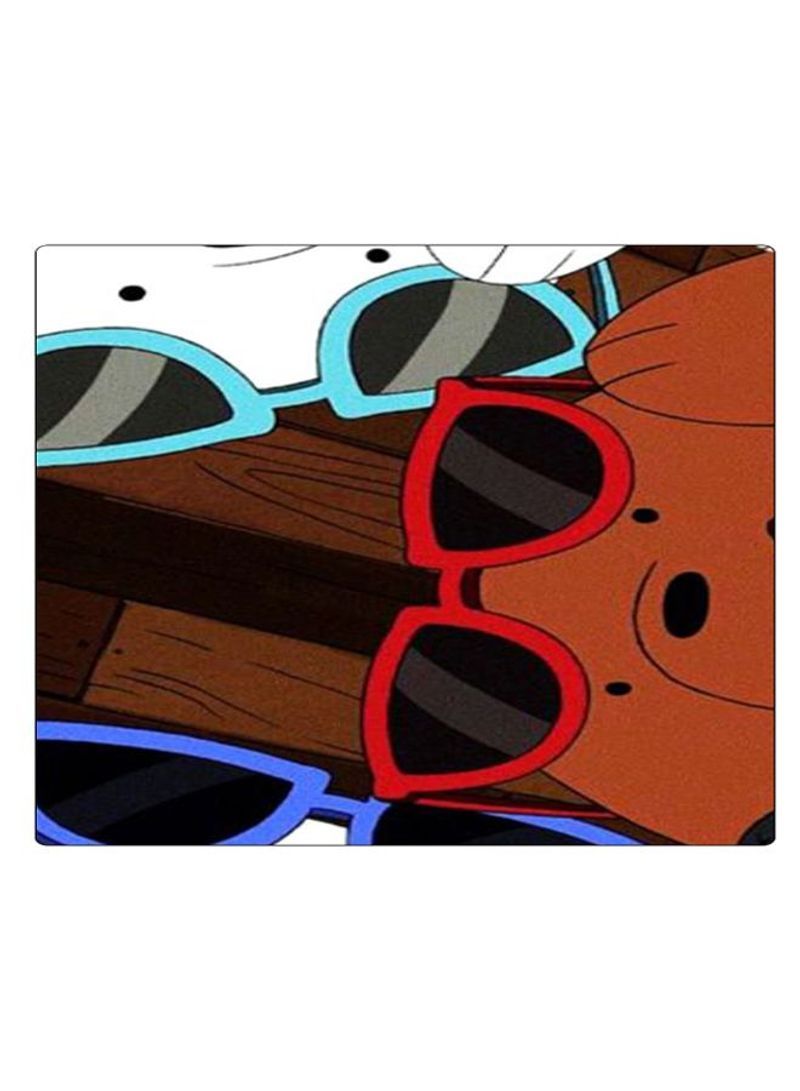 RKN Printed Anti-Slip Gaming Mouse Pad Multicolour