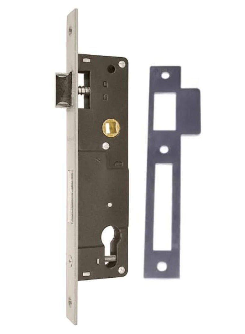 Union X930-SS Euro Mortice Deadlock – High-Security Reversible Latch for Hinged Doors, Durable Stainless Steel Construction, Adjustable Installation Sizes, Ideal for Residential & Commercial Use - Image 1