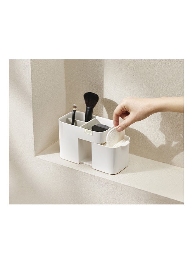 Joseph Joseph Viva Compact Cosmetic Organiser With Drawer - Shell  - Image 2