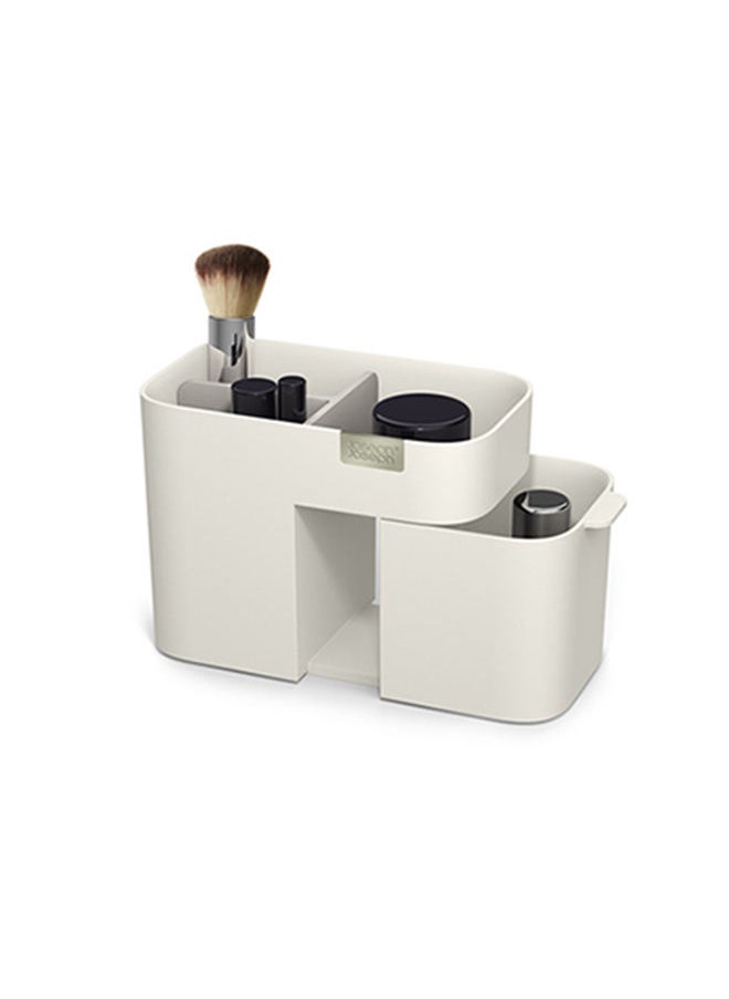 Joseph Joseph Viva Compact Cosmetic Organiser With Drawer - Shell  - Image 5