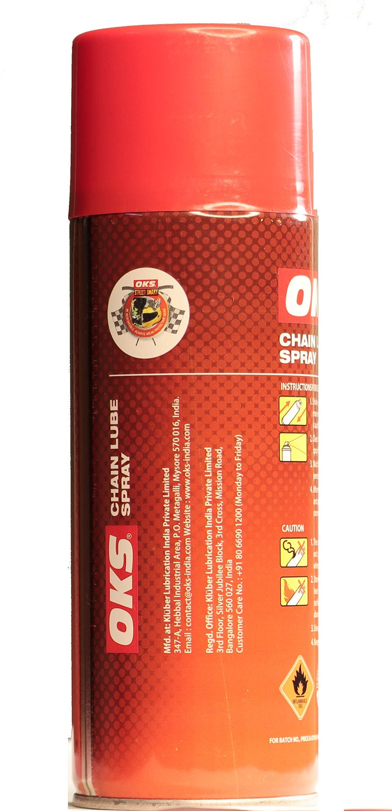 OKS German Chain Lube Spray 500 ml - Image 3