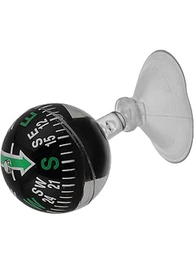 High Precision Car Dashboard Compass With Suction Cup Accurate Navigation Ball For Trucks Boats And Outdoor Use Portable Auto Direction Tool - Image 1