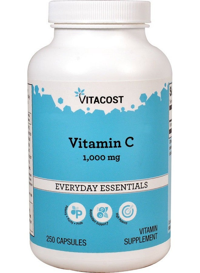 Vitacost Brand Vitacost Vitamin C - 1000 mg - 250 Capsules - Image 1