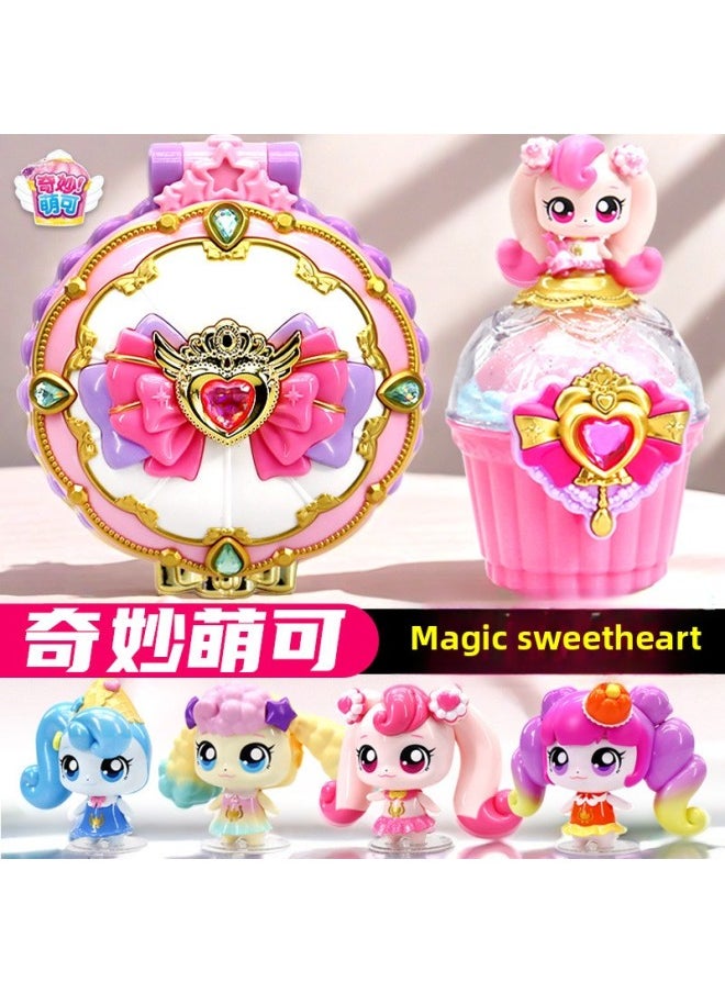 Generic - Wonderful And Cute Five Magical Sweetheart Royal Rubik's Cube Set, Loving And Cute, Soft And Story-Telling Toy-Color:The Soft And Cute One Who Can Tell Stories [touch, Make Sounds And Light Up] - Image 1