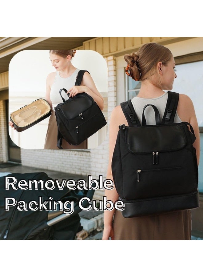 MOMINSIDE حقيبة ظهر مومينسايد لحفاضات الأطفال مع 15 جيباً - Image 2