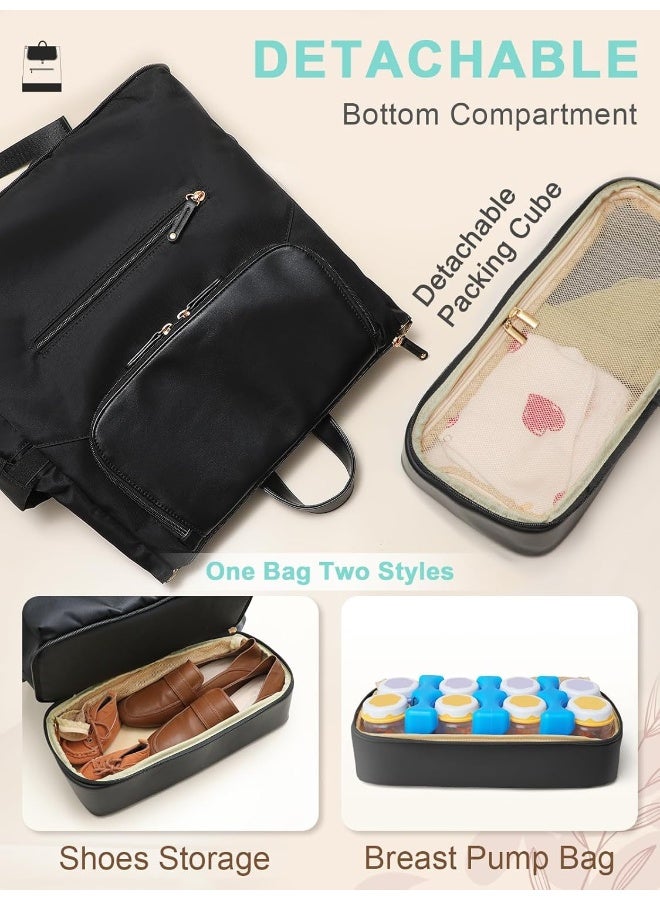 MOMINSIDE حقيبة ظهر مومينسايد لحفاضات الأطفال مع 15 جيباً - Image 3