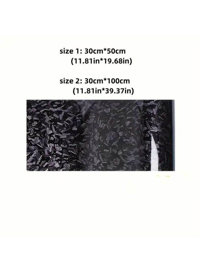 Forged Carbon Fiber PET Film Black 11 81x39 37in Weather Resistant Bubble Free - Image 2