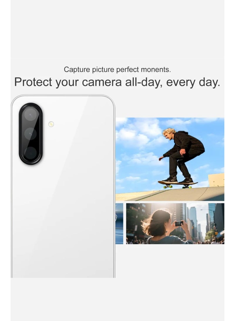 NAFCO Camera Cover for Samsung Galaxy A26/A36/A56/A17 - Camera Lens Protector, Scratch-Resistant HD Clarity Ultra-Thin 9H Tempered Glass with Alloy Metal & Best Camera Protection - Image 2