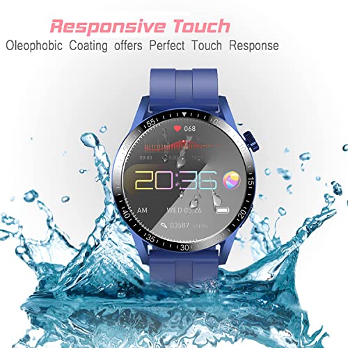 SAEMPIRE (PACK OF 3PC Smartwatch Screen Guard Protector Compatible For Noise Halo Plus Smartwatch 1.46" (Not A Tempered Glass) - Image 3