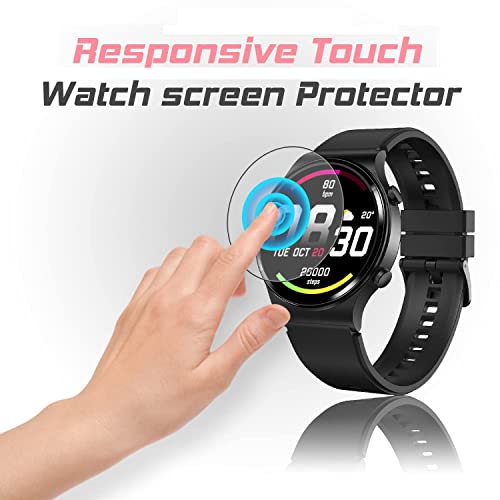 SAEMPIRE (PACK OF 3PC Smartwatch Screen Guard Protector Compatible For Noise Halo Plus Smartwatch 1.46" (Not A Tempered Glass) - Image 4