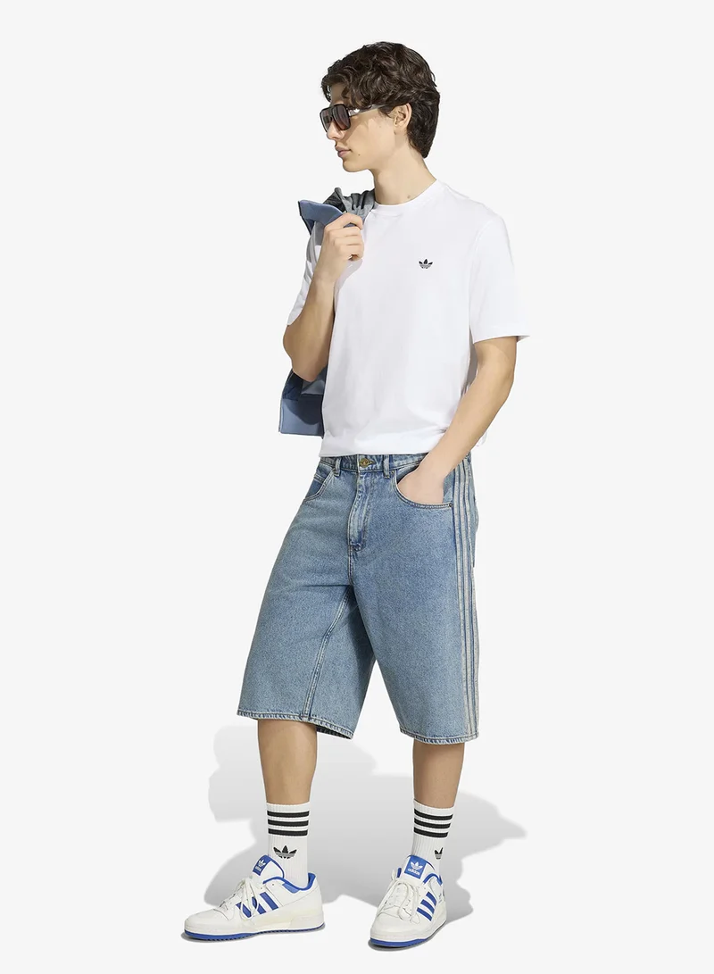 Adidas Originals WORBLU Firebird Adicolor Denim Jorts for Men | Best Price UAE