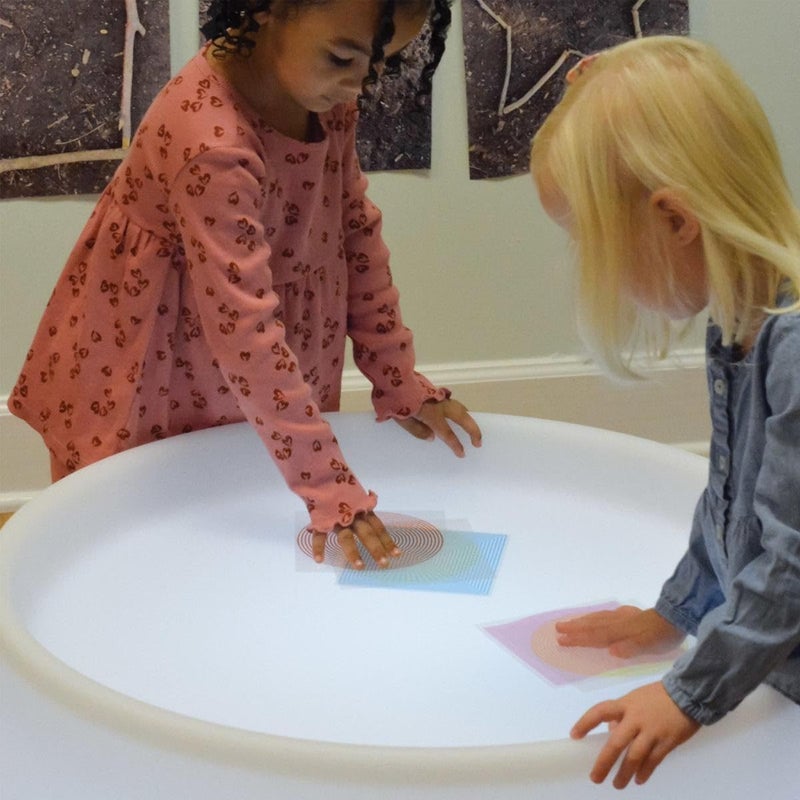 Roylco Roylco Educational Light Cube Accessory Kit Glowing Light Table Starter Kit for Classroom  - Image 4