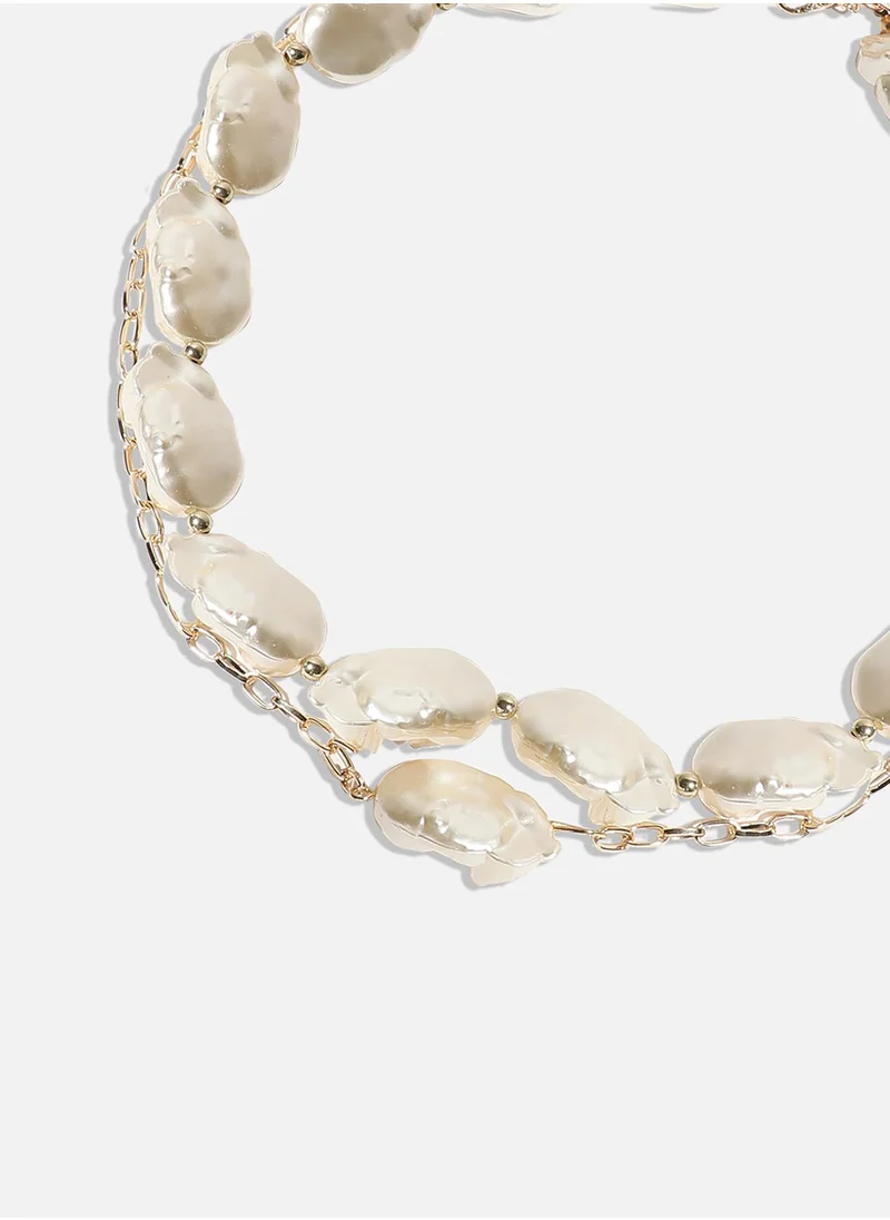 SOHI Illuminated Tranquility Necklace