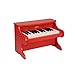 ZIPPY Kids Piano Keyboard 25 Keys Digital Piano for Kids Mini Music Educational Instrument Toy Wood Toy for Toddlers Girls Boys Red - Image 2