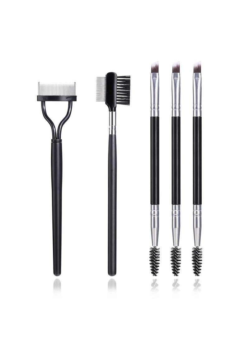 SYOSI - Eyelash Grooming Brush Eyelash Separator Mascara Applicator Eyebrow Comb Brush for Making Up Supplies（5 Pieces） - Image 1