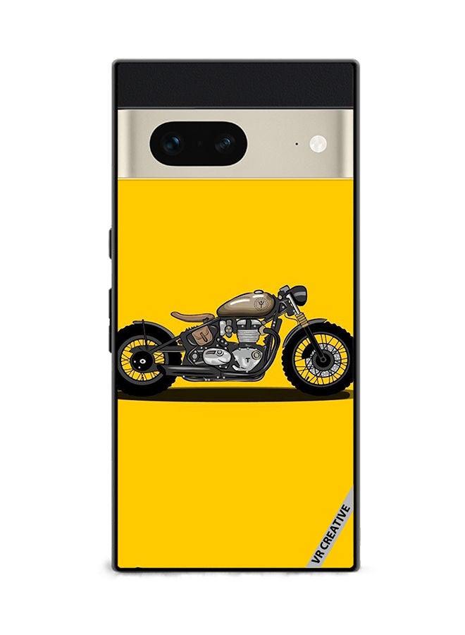 VR CREATIVE Protective Case Cover For Google Pixel 7 Bike Design Multicolour - Image 1