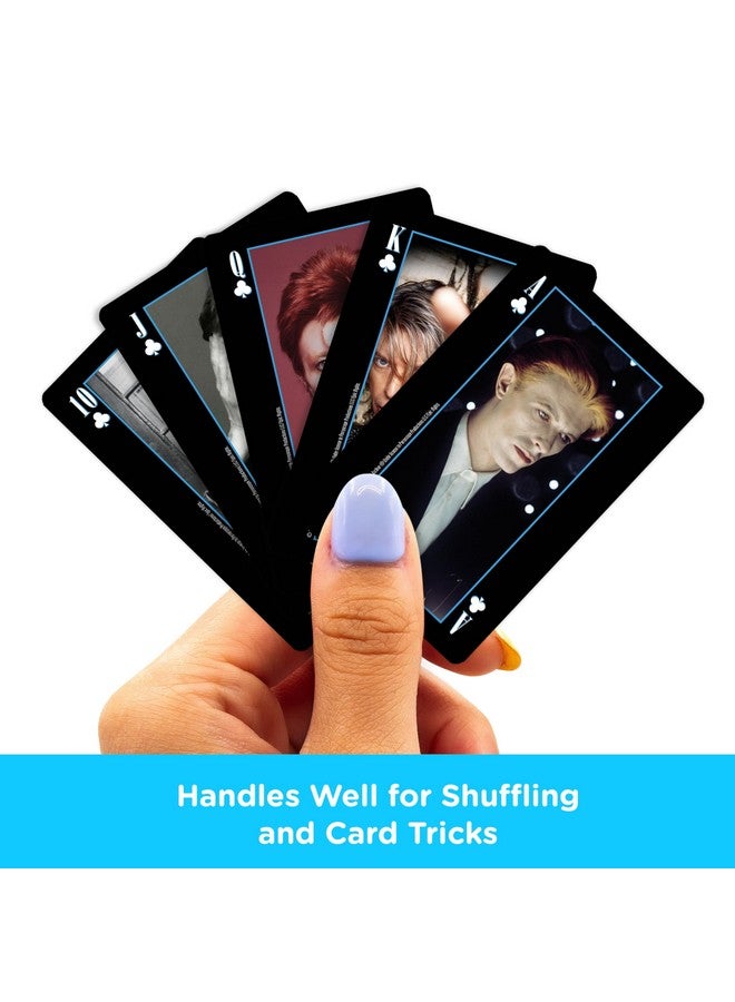 Aquarius Aquarius David Bowie Cassette Premium Playing Cards -David Bowie Themed Deck of Cards for Your Favorite Card Games - Officially Licensed David Bowie Merchandise & Collectibles - Image 4