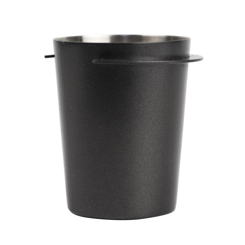 Niche Bean Coffee Grinder Powder Collector Compak R120 Coffee Grinder Powder Cup Coffee Machine Handle Powder Cup(54 handle powder Cup type 2 stainless steel primary color) - Image 3