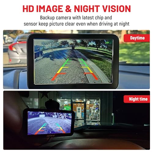 RED WOLF 3rd Brake Light Backup Camera Roof Mount Fit for 2007-2018 Mercedes-Benz Sprinter Dodge Sprinter VW Crafter Vans Transporter Rear View Reverse Parking Camera 6 IR Night Vision Light - Image 4