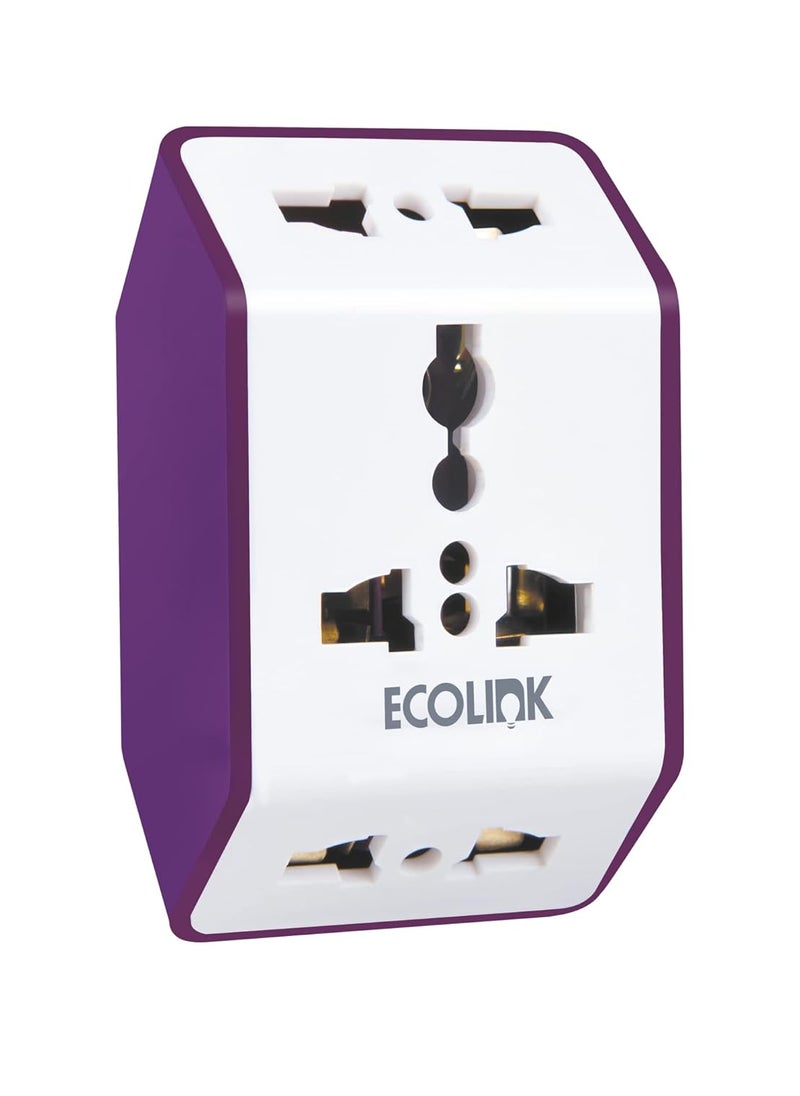 ECOLINK EcoLink Multiplug Socket 6A Pack of 1  - Image 2
