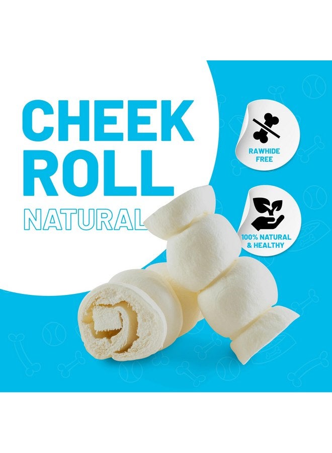 Sitka Farms Beef Cheek Rolls 5-6" - 10 Count - Extra Thick Dog Chew - No Rawhide - Sourced from Free Range Grass Fed Cattle - Healthy Teeth and Gums for Small Medium and Large Dogs - Image 2