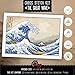 Povitrulya Counted Cross Stitch Kit for Adults The Great Wave Off Kanagawa Hokusais Ukiyoe Japanese Art Embroidery Set with Pattern Japan Design - Image 3
