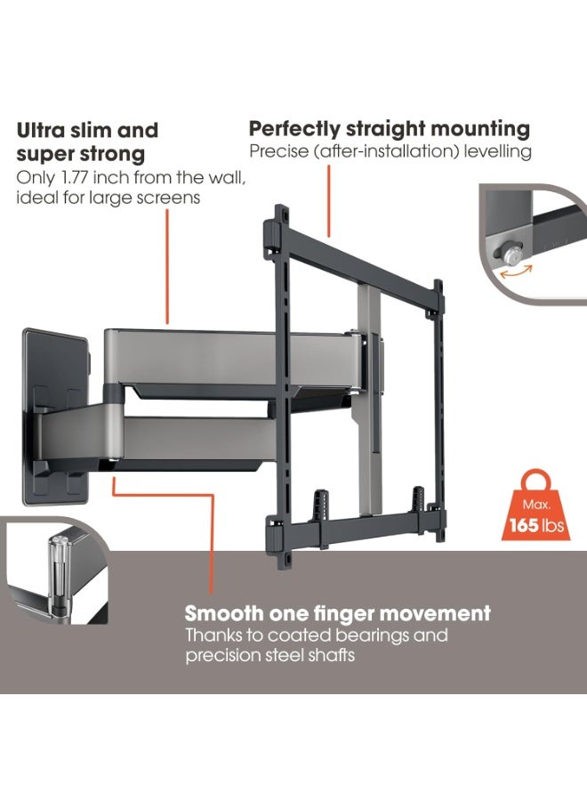Vogel's TVM 5855 ​Full-​Motion ​Ultra ​Strong TV ​Wall ​Mount Bracket ​For ​Large ​And ​Heavy TVs​ From 55 65 75 77 85 Up To 100 Inch​ and​ Hold TV's Up To 75 ​KG​, Swivels ​Up ​To 180° - Image 3