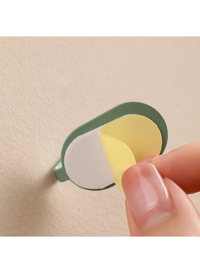 16pcs Color Mixing Self Adhesive Metal Hooks Heavy Duty Wall Hooks for Coats Towels Keys - Image 4
