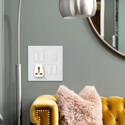 KAVANA 6a to 16a Converter Plug | 6 amp to 16 amp Converter Plug Useful for 16a Extension Board with16a Socket and 16 Ampere Top,for A/C,Refrigrator,etc,230 Volt AC.(Orange,3 Piece) - Image 5