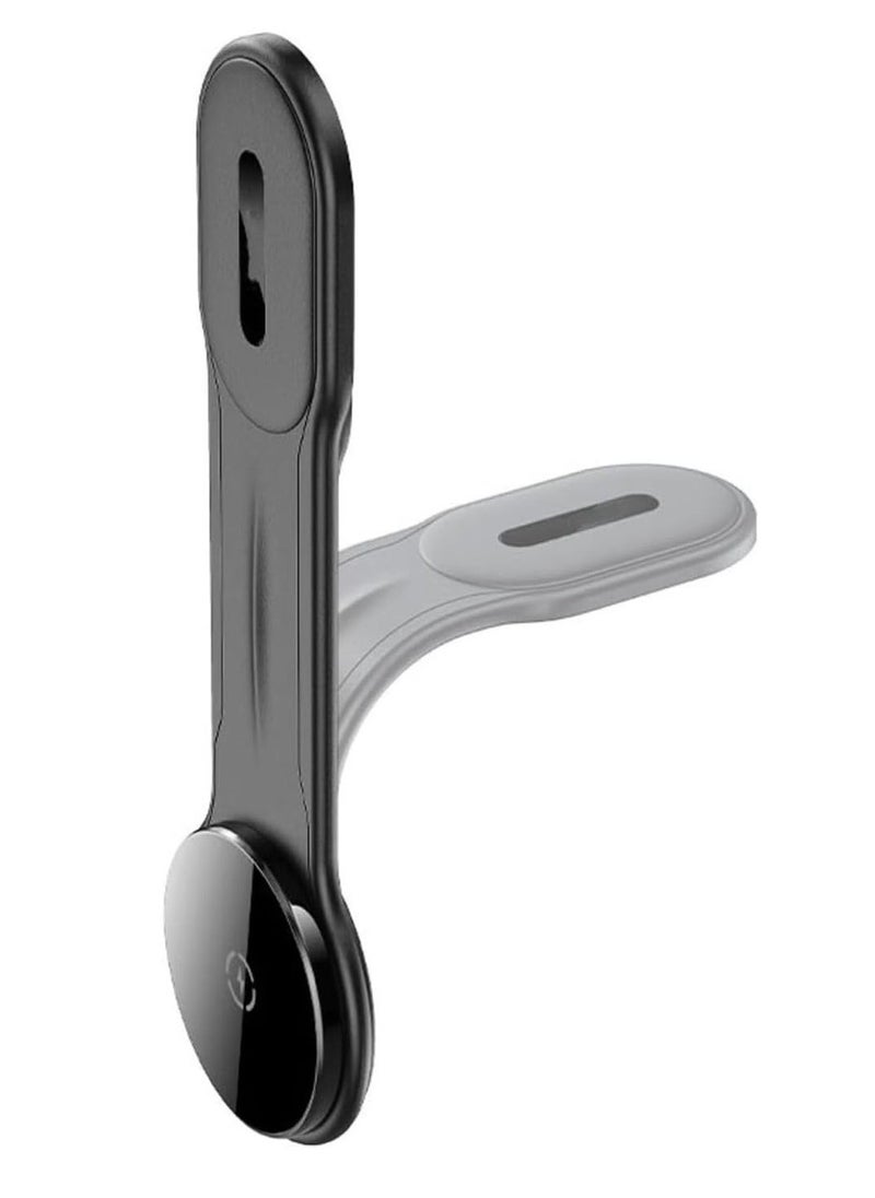 JAJEEK D21 Fast Wireless Charger Magnetic Car Holder – 15W Wireless Charging for iPhone & Android, Auto-Aligning Magnetic Mount, Qi-Certified, Dashboard & Vent Mount (Black) - Image 4