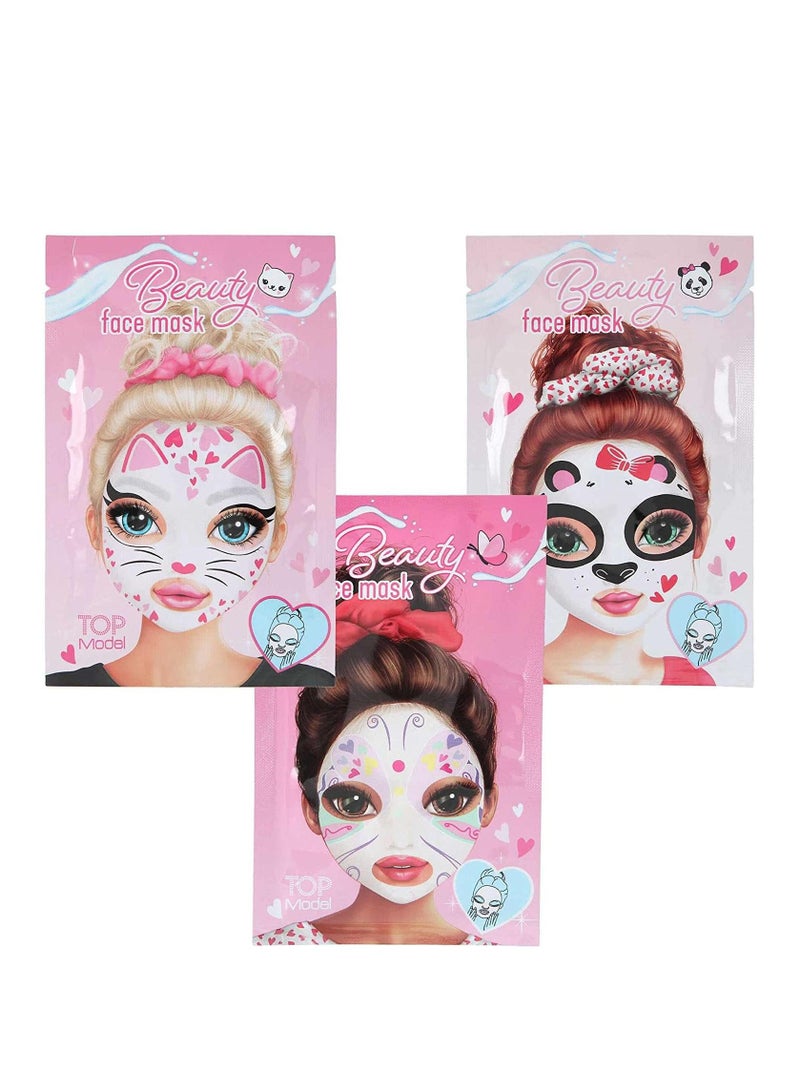TopModel Full Face Mask for Girls - Assorted, 1 Piece Only - Image 1