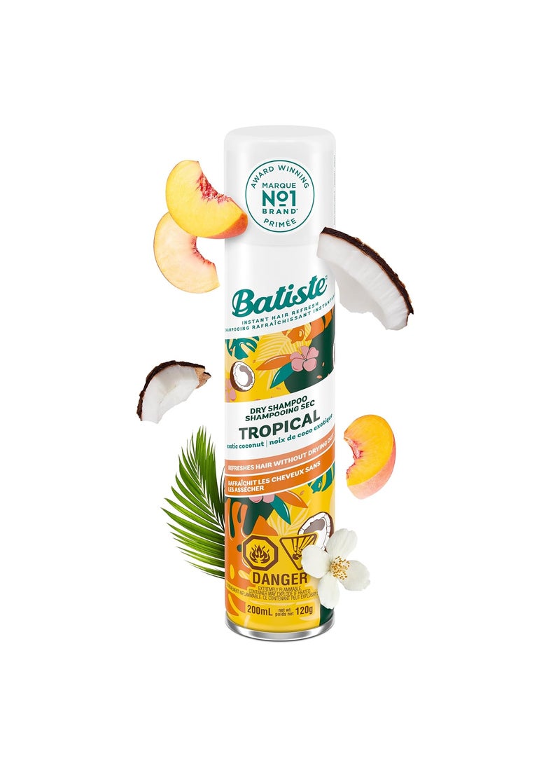 Batiste Batiste Dry Shampoo Tropical 673 Ounce Packaging May Vary 