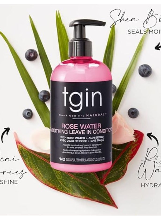 Tgin Rose Water Smoothing Leave In Conditioner - Image 1
