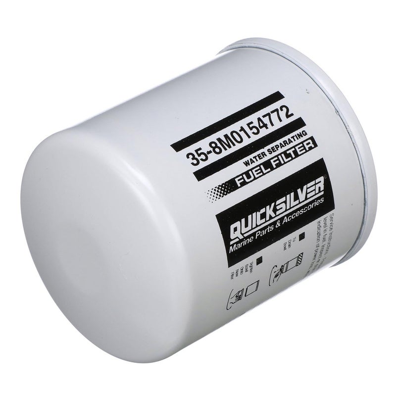 Quicksilver 8M0154772 Water Separating Fuel Filter for Select Johnson and Evinrude Outboards - Image 3