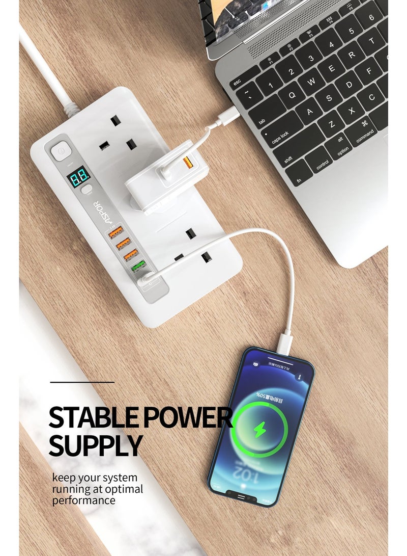 أسبور مشترك ASPOR A505PD الذكي – 2000 مم | قدرة 2500 واط - Image 3