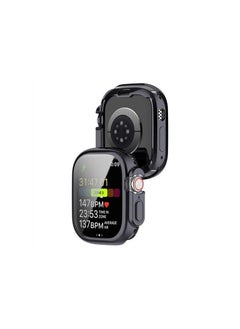 Apple Watch Ultra Case Soft TPU Screen Protective Case for Apple Watch Ultra 49MM Black