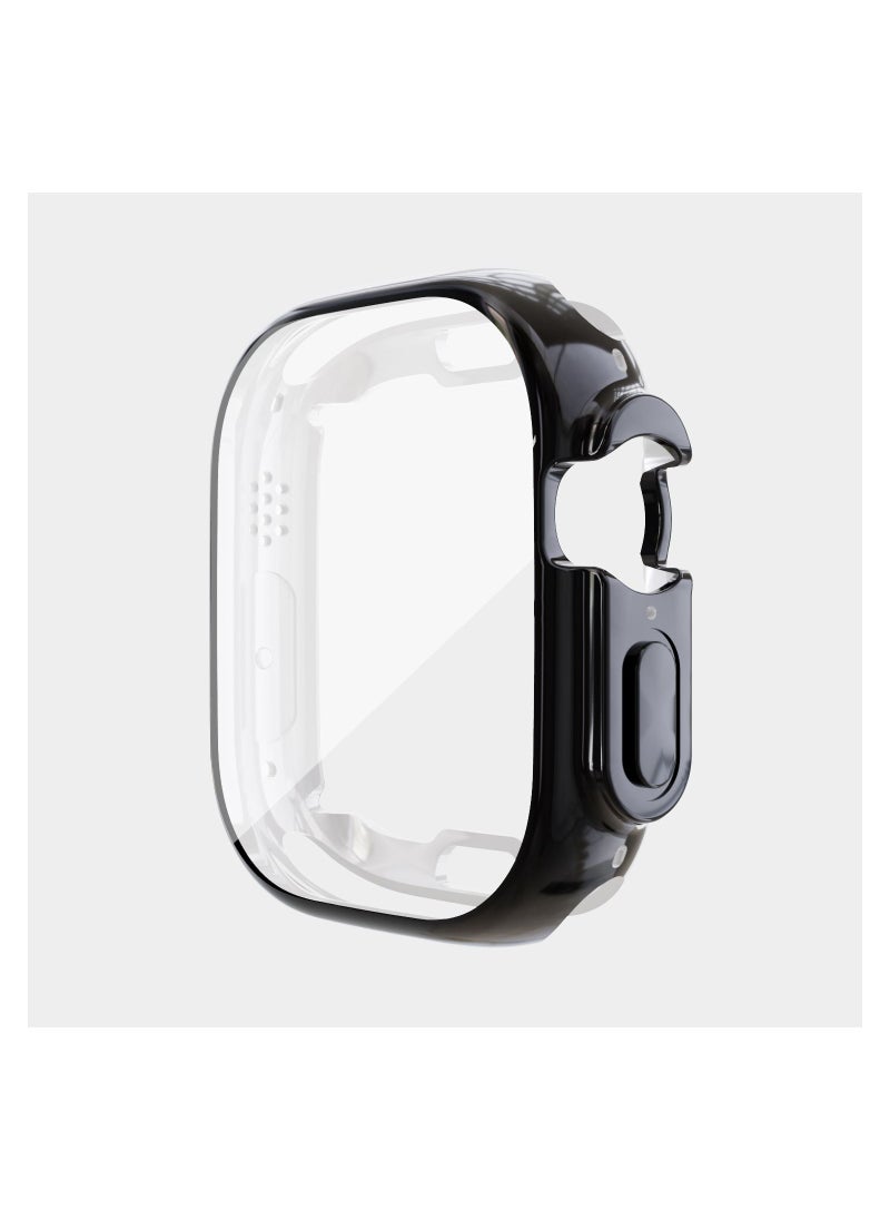TWEGGON - Apple Watch Ultra Case Soft TPU Screen Protective Case for Apple Watch Ultra 49MM Black - Image 1