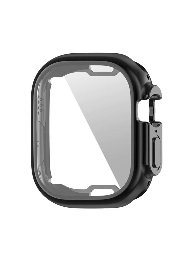 TWEGGON - Apple Watch Ultra Case Soft TPU Screen Protective Case for Apple Watch Ultra 49MM Black - Image 1