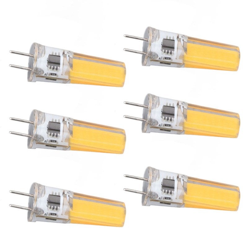6Pcs G8 LED Bulb 5W Dimmable 2508 COB Energy Saving Easy Installation 360 Degrees 50000 Hours Stable 5W Bulbs 100‑120V - Image 3