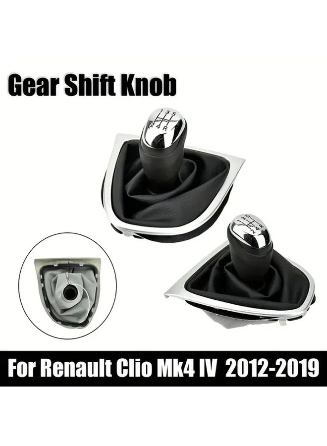 For Renault Clio 4 MK4 5 Speed Manual Gear Shift Knob Shifter Lever Handle Durable Interior Accessory - Image 4