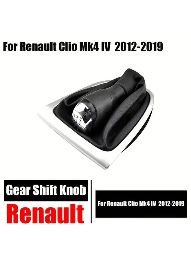 For Renault Clio 4 MK4 5 Speed Manual Gear Shift Knob Shifter Lever Handle Durable Interior Accessory - Image 3