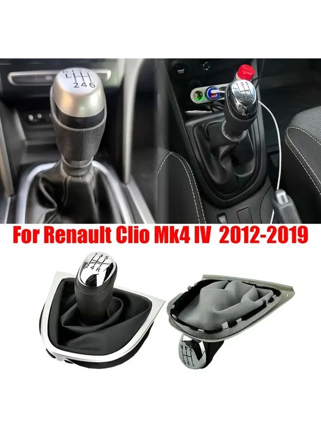For Renault Clio 4 MK4 5 Speed Manual Gear Shift Knob Shifter Lever Handle Durable Interior Accessory - Image 5