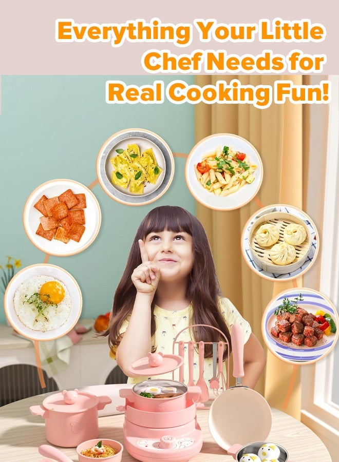 Children's real cooking mini small kitchen toy - Image 2