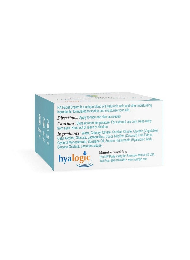 Hyalogic HA Facial Cream with Hyaluronic Acid 2 oz - Image 2
