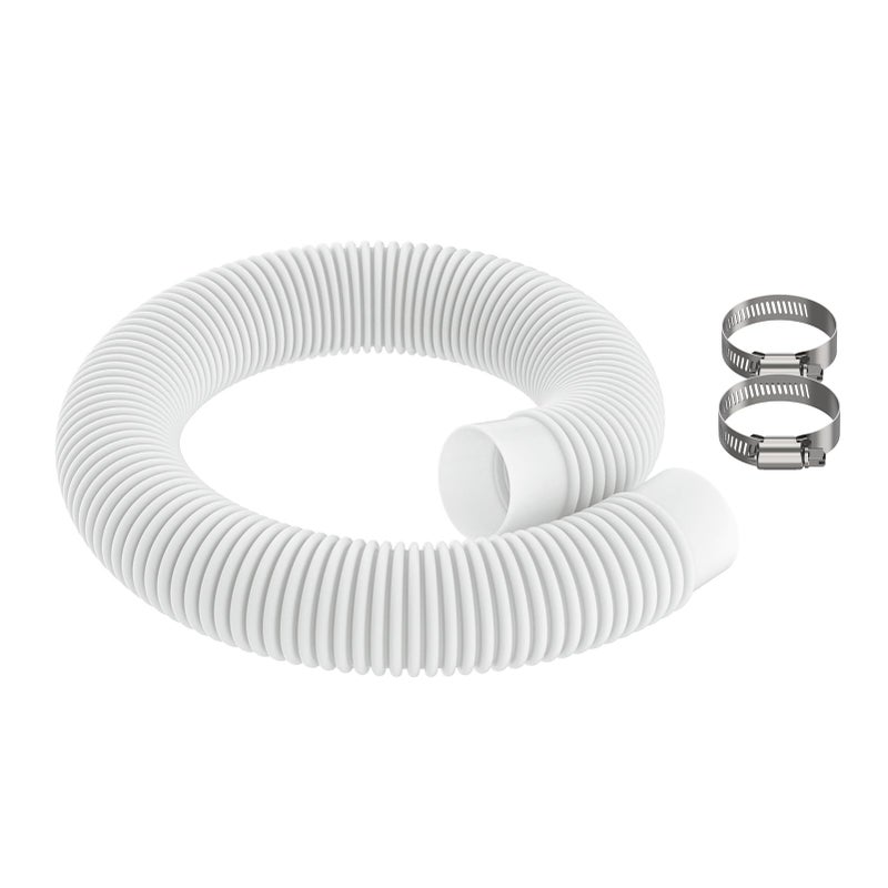 Pokin 15 x 2 Plastic Return Suction Pool Hose Replacement for Summer Waves SFX1000 SFX1500 C2000 Pump Filter SystemsAbove Ground Pool Skimmer Hose Also Compatible with Intex ColemanPart P58150036W01 - Image 2