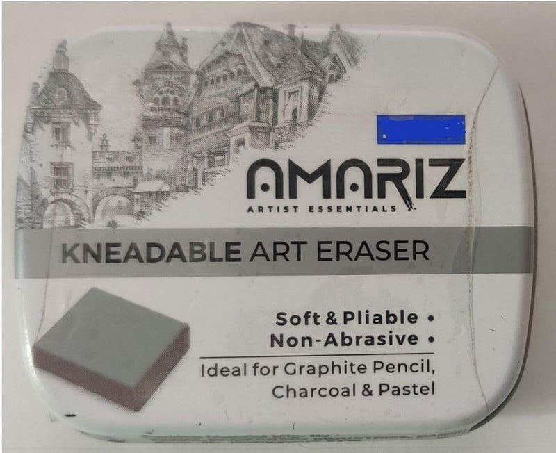AMARIZ Artist Essentials Kneadable Art Eraser in a Pack of Two (02) - Image 1