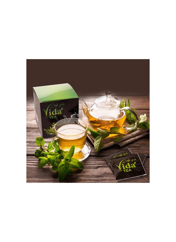 UP100 - Vida tea is a mixture of herbs to burn fat and dandelion to expel fluids - Image 1