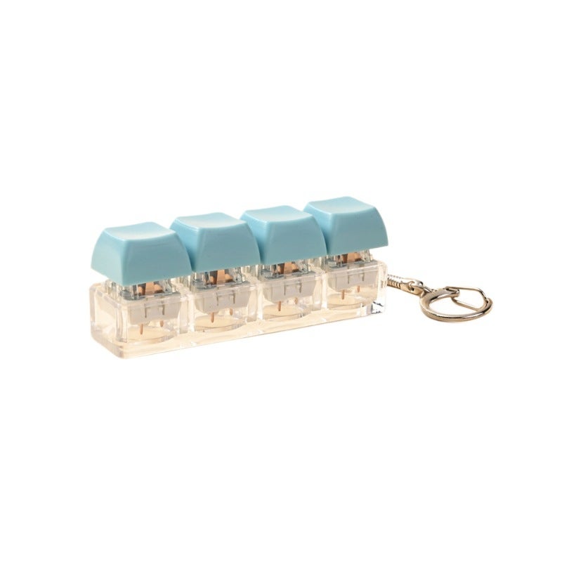 Pop Bubble Fidget Keychain Toy - Image 5