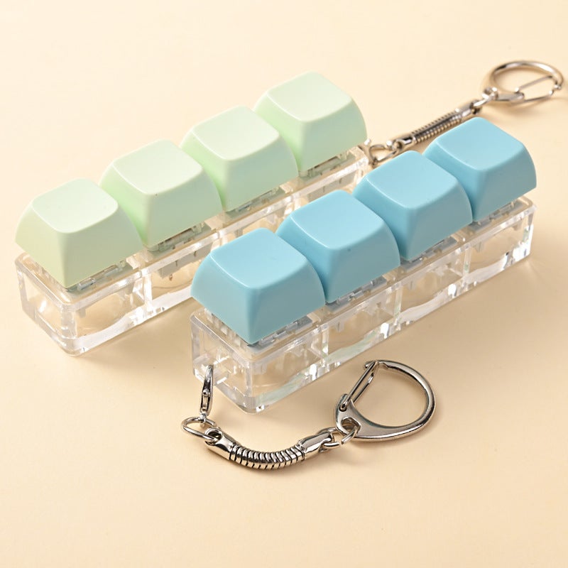 Pop Bubble Fidget Keychain Toy - Image 4